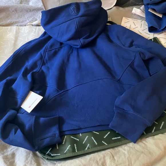 NWT Lululemon Scuba Oversized Half-Zip Hoodie, XS/S, LARKSPUR - Picture 2 of 4